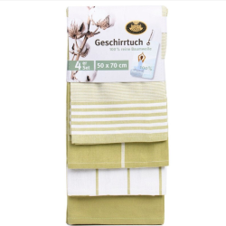 Kitchen towel GÖZZE 60057, set, v.84, green