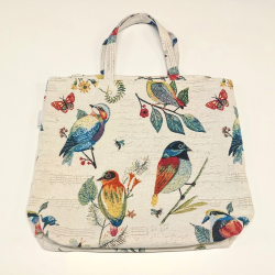 Tote bag LINNUD, with zip