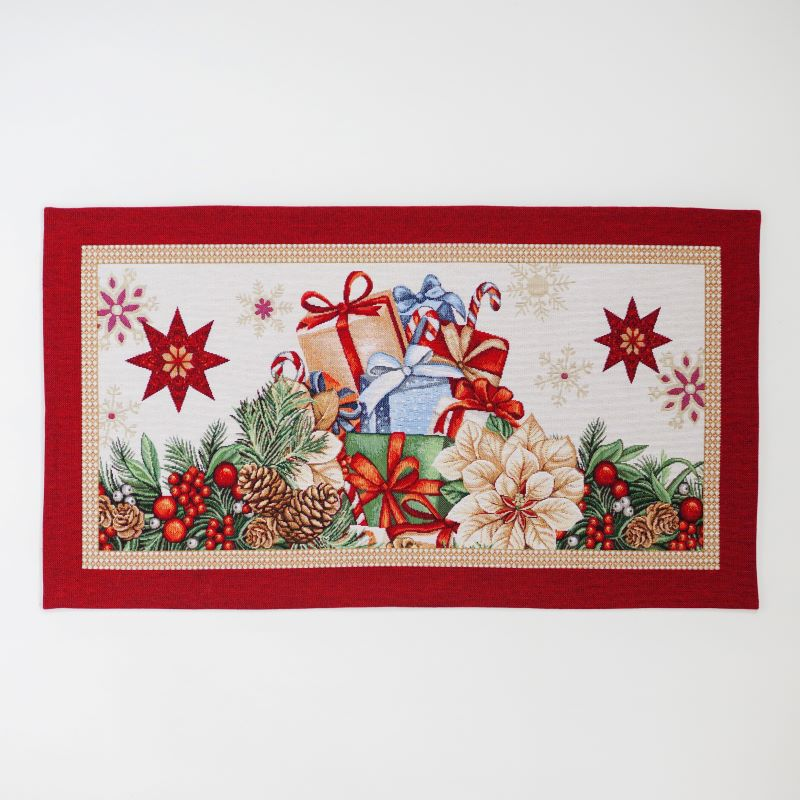 Christmas table runner HOUX small
