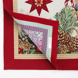 Christmas table runner HOUX small