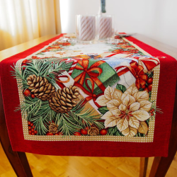 Christmas table runner HOUX