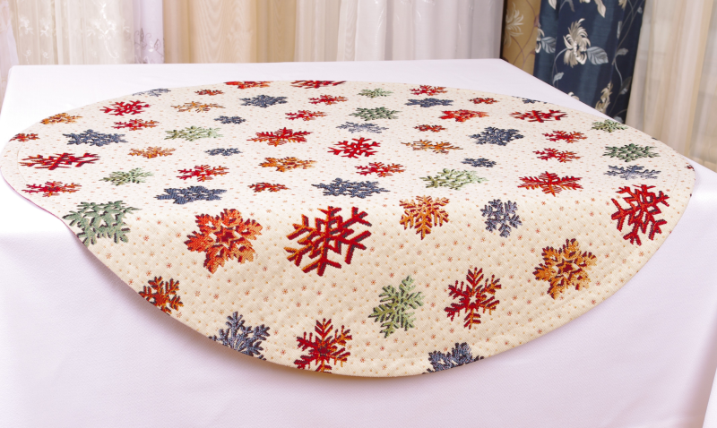 Christmas tablecloth FLAKES