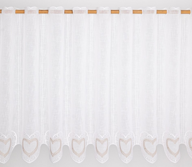 Sheer curtain SÜDA v.02/797, 45cm