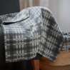 Throw / sofa cover NARUSKA v.91, grey
