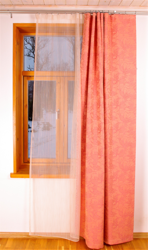 Curtain JENIFER v.27, salmon pink, SPECIAL PRICE