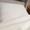 Bed linen LINANE 150x200cm, white, 100% linen