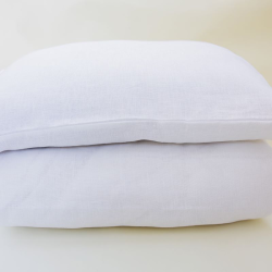 Bed linen LINANE 150x200cm, white, 100% linen