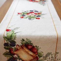 Tablerunner STRAWBERRY