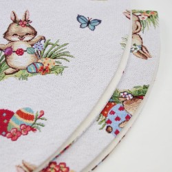 Table runner OSTERN, round