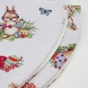Table runner OSTERN, round