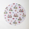 Table runner OSTERN, round