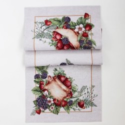 Tablerunner STRAWBERRY 45x138cm