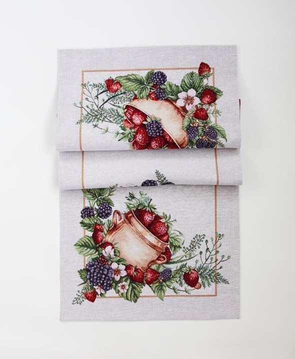Tablerunner STRAWBERRY 45x138cm